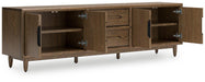 Roanhowe 85" TV Stand - MR ZEE FURNITURE