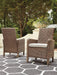 Beachcroft Arm Chair with Cushion (Set of 2) - MR ZEE FURNITURE