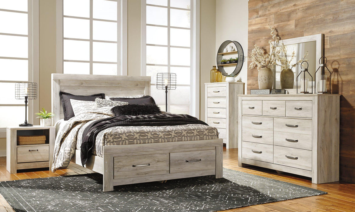 Bellaby Bed with 2 Storage Drawers - MR ZEE FURNITURE