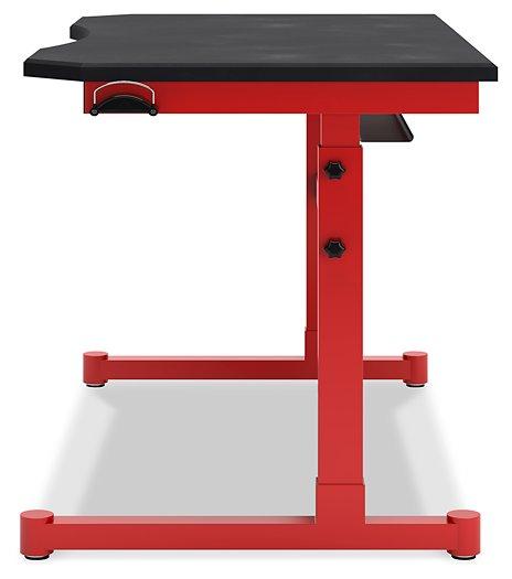 Lynxtyn Adjustable Height Home Office Desk - MR ZEE FURNITURE