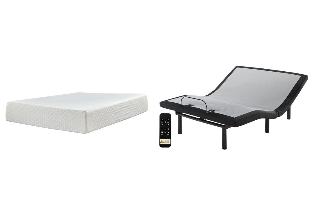 Chime 12 Inch Memory Foam Mattress Set - MR ZEE FURNITURE