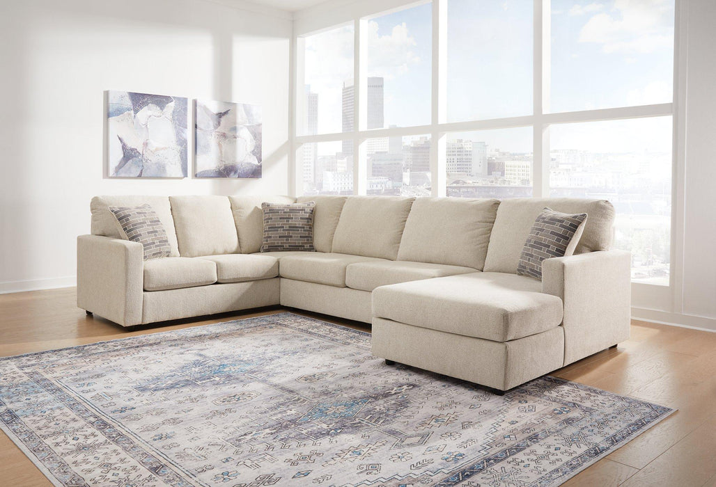 Edenfield 3-Piece Sectional with Chaise - MR ZEE FURNITURE