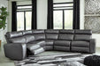 Samperstone Power Reclining Sectional - MR ZEE FURNITURE