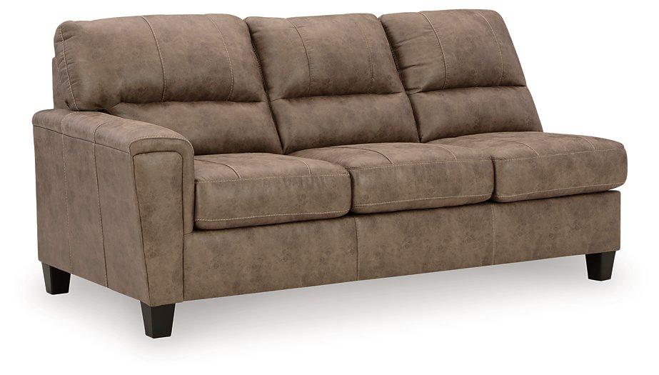 Navi 2-Piece Sectional Sofa Sleeper Chaise - MR ZEE FURNITURE