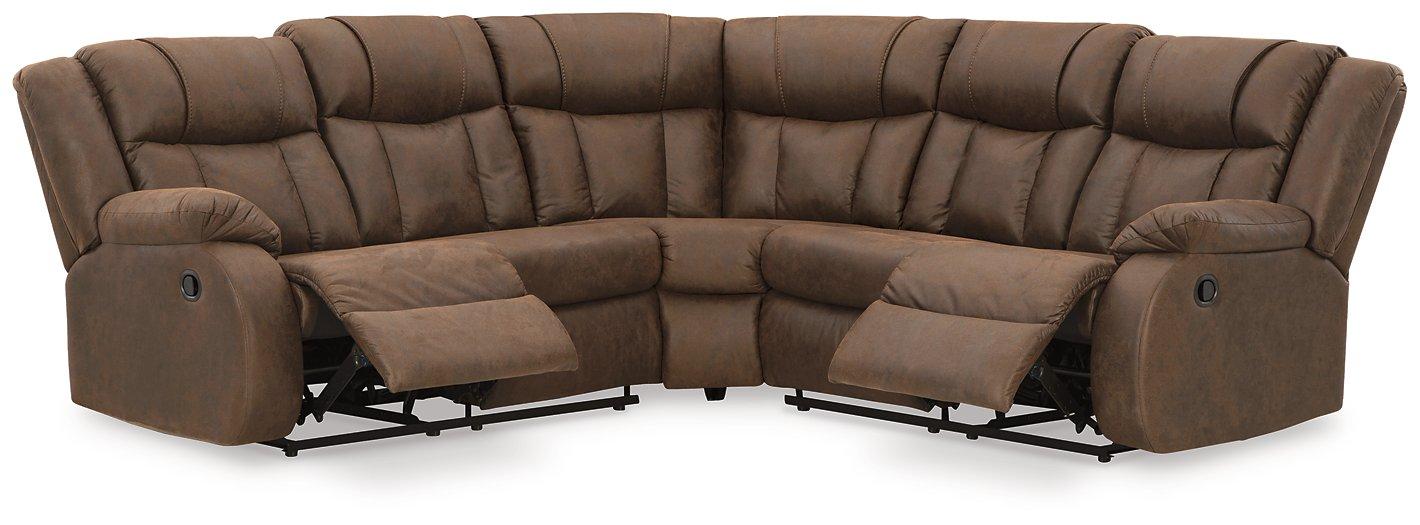 Trail Boys 2-Piece Reclining Sectional - MR ZEE FURNITURE