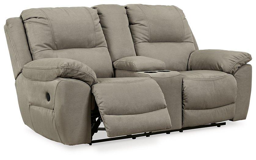 Next-Gen Gaucho Reclining Loveseat with Console - MR ZEE FURNITURE