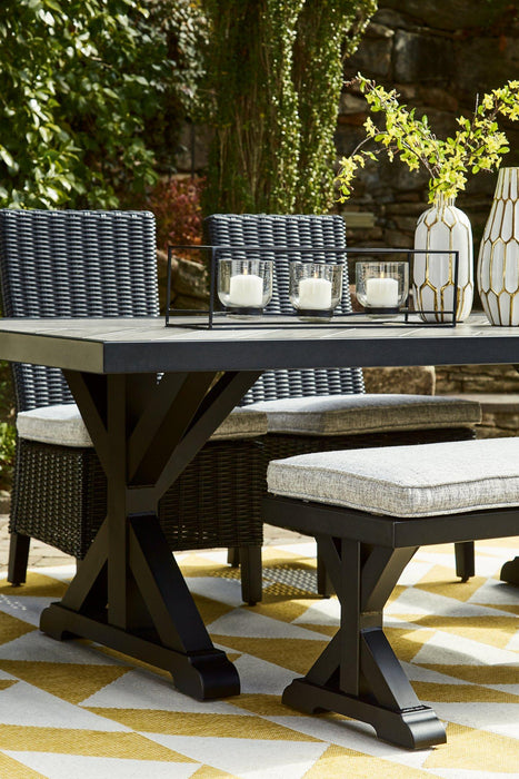 Beachcroft Outdoor Dining Table - MR ZEE FURNITURE