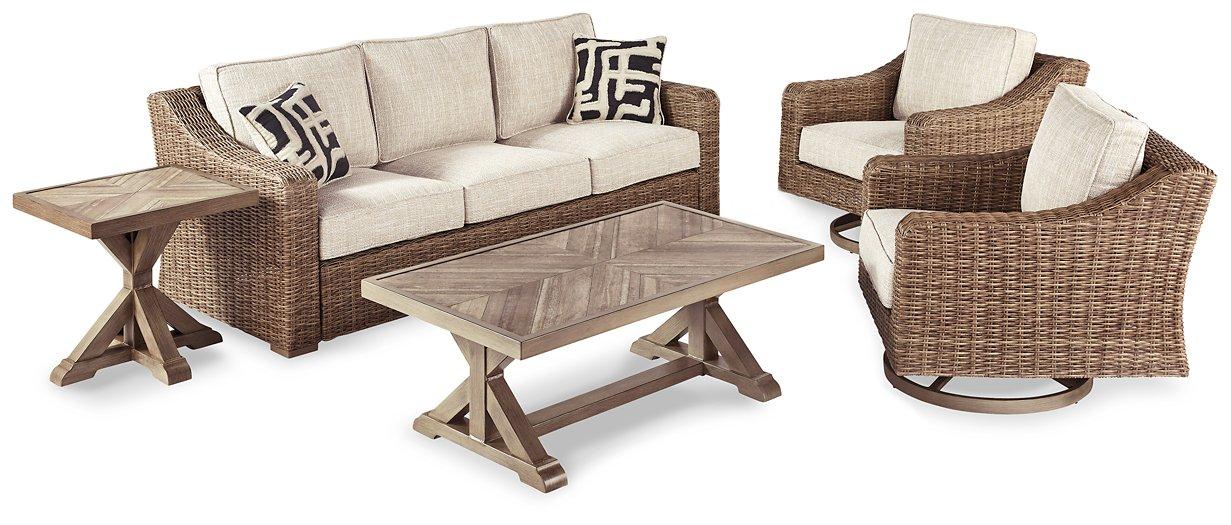 Beachcroft Outdoor Conversation Set - MR ZEE FURNITURE