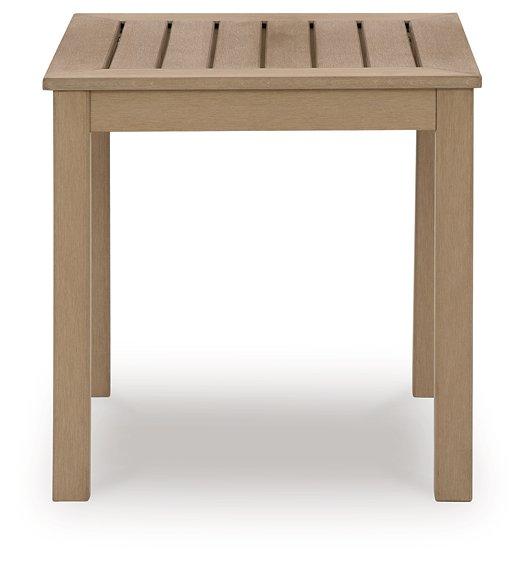 Hallow Creek Outdoor End Table - MR ZEE FURNITURE