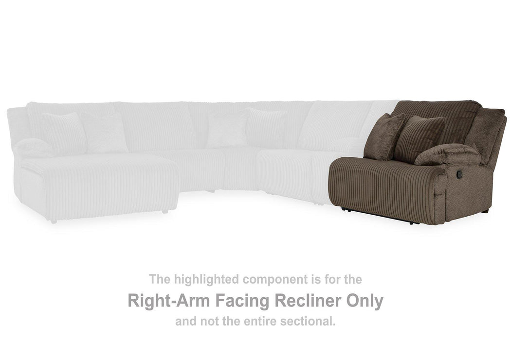 Top Tier Reclining Sectional - MR ZEE FURNITURE