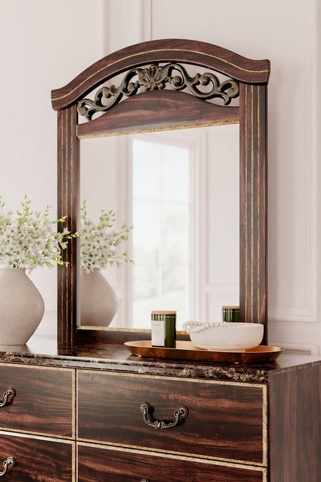 Glosmount Dresser and Mirror - MR ZEE FURNITURE