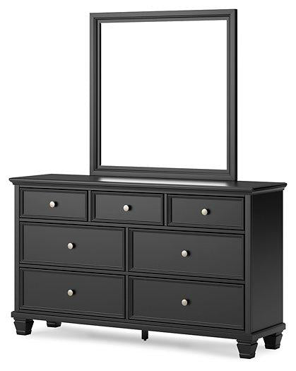 Lanolee Dresser and Mirror - MR ZEE FURNITURE