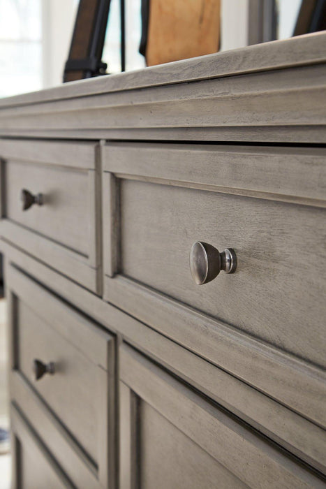 Lettner Dresser and Mirror - MR ZEE FURNITURE