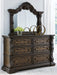 Maylee Dresser and Mirror - MR ZEE FURNITURE