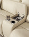 Double Deal Power Reclining Loveseat Sectional with Console - MR ZEE FURNITURE