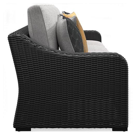 Beachcroft 2-Piece Outdoor Loveseat with Cushion - MR ZEE FURNITURE