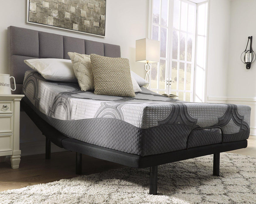 12 Inch Ashley Hybrid King Adjustable Base and Mattress - MR ZEE FURNITURE