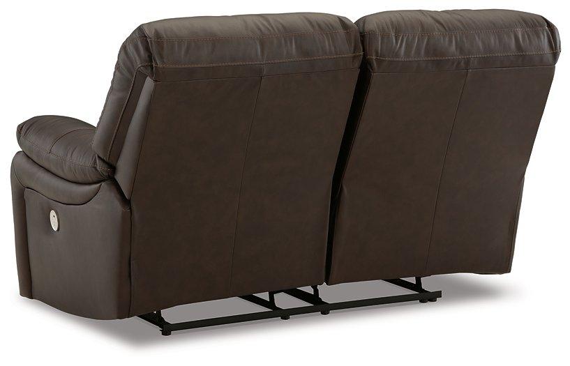 Leesworth Power Reclining Loveseat - MR ZEE FURNITURE