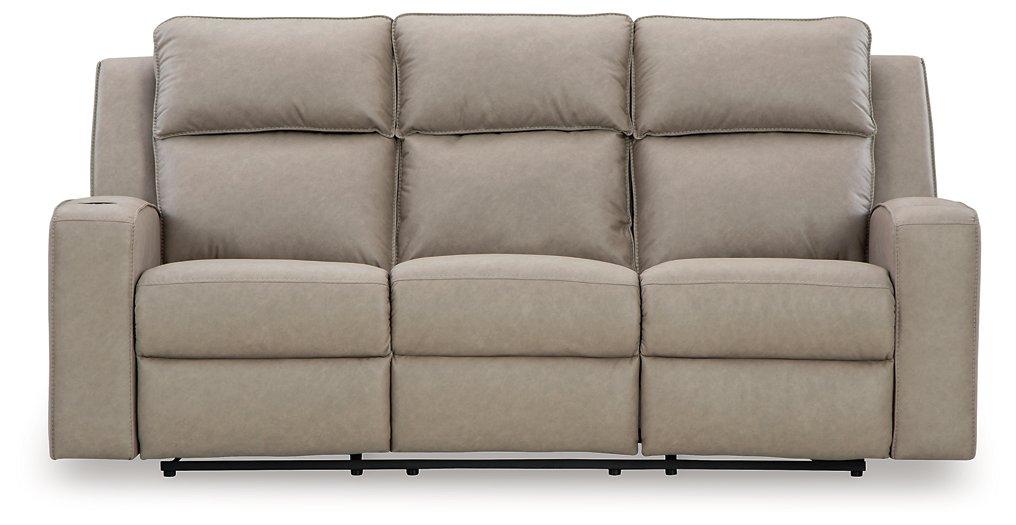 Lavenhorne Reclining Sofa with Drop Down Table - MR ZEE FURNITURE