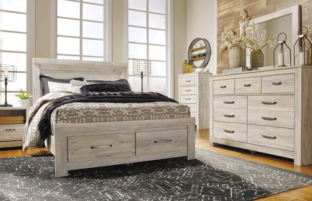 Bellaby Bed with 2 Storage Drawers - MR ZEE FURNITURE