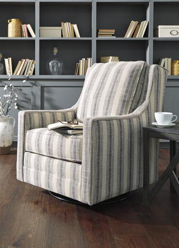 Kambria Swivel Glider Accent Chair - MR ZEE FURNITURE