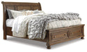 Flynnter Bed with 2 Storage Drawers - MR ZEE FURNITURE