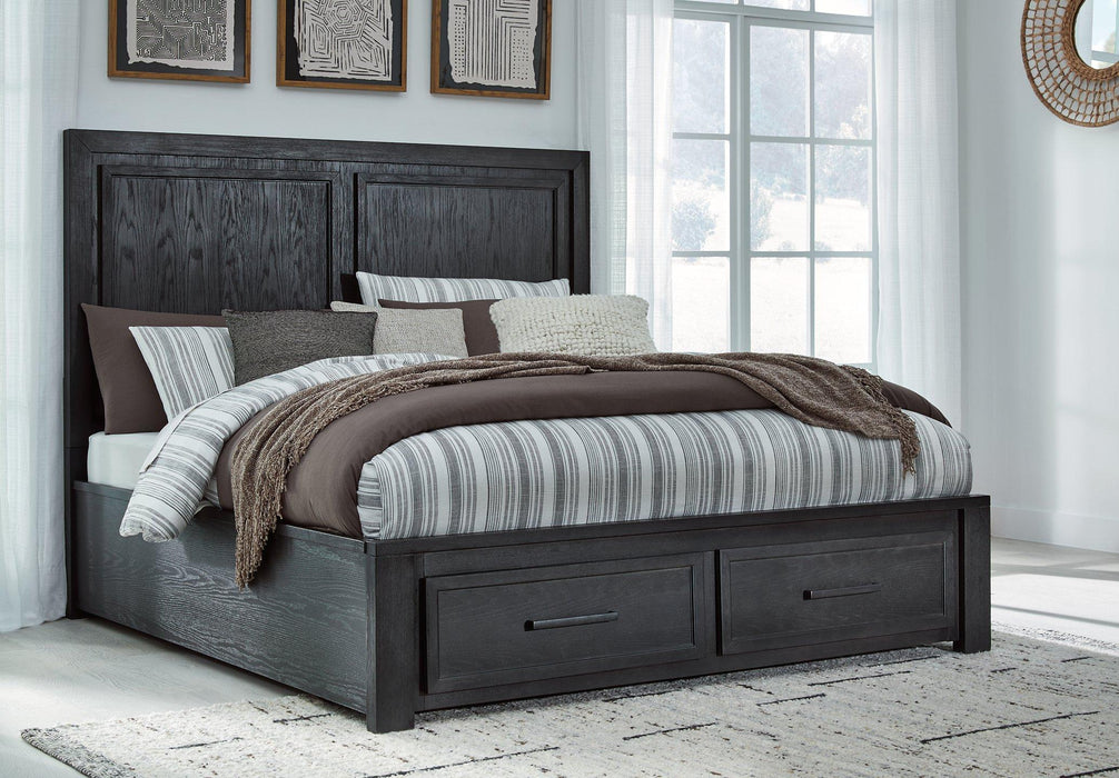 Foyland Panel Storage Bed - MR ZEE FURNITURE