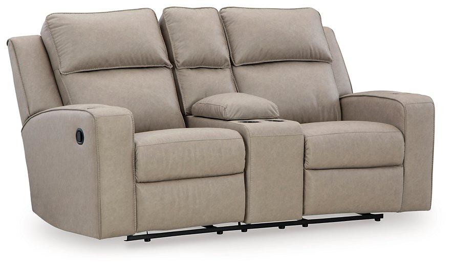 Lavenhorne Reclining Loveseat with Console - MR ZEE FURNITURE