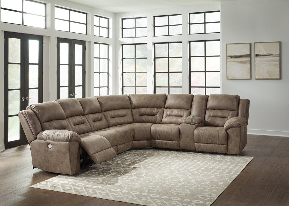 Ravenel Power Reclining Sectional - MR ZEE FURNITURE