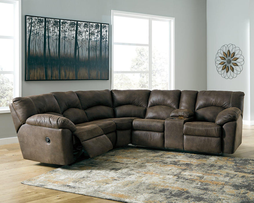 Tambo 2-Piece Reclining Sectional - MR ZEE FURNITURE