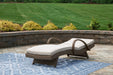 Beachcroft Outdoor Chaise Lounge with Cushion - MR ZEE FURNITURE