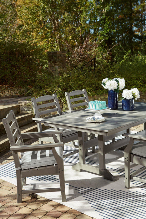 Visola Outdoor Dining Table with 4 Chairs - MR ZEE FURNITURE