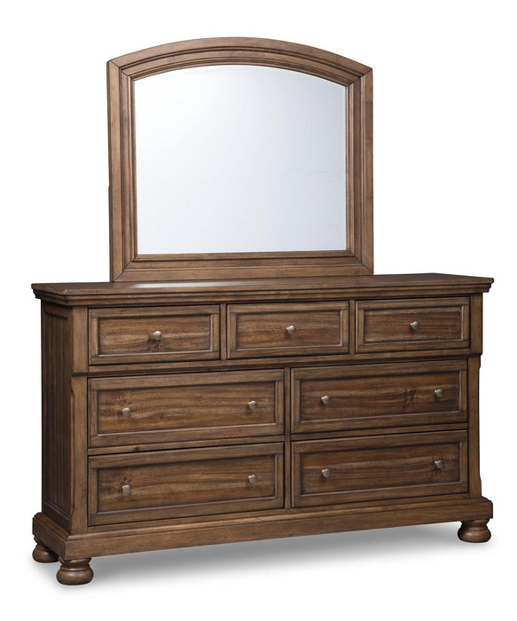 Flynnter Dresser and Mirror - MR ZEE FURNITURE