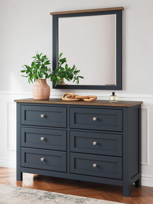 Landocken Dresser and Mirror - MR ZEE FURNITURE