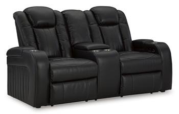 Caveman Den Power Reclining Loveseat with Console - MR ZEE FURNITURE