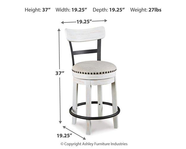 Valebeck Counter Height Bar Stool - MR ZEE FURNITURE