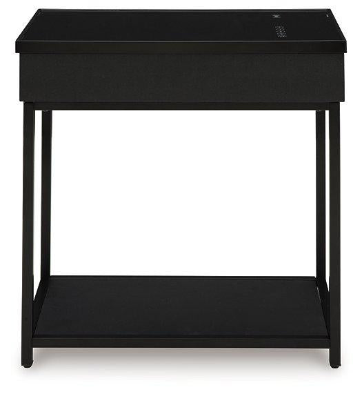 Gemmet Accent Table with Speaker - MR ZEE FURNITURE