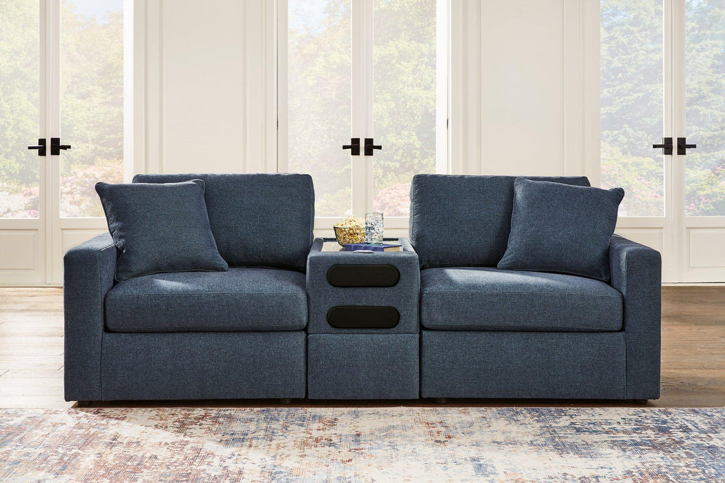 Modmax Sectional Loveseat with Audio System - MR ZEE FURNITURE