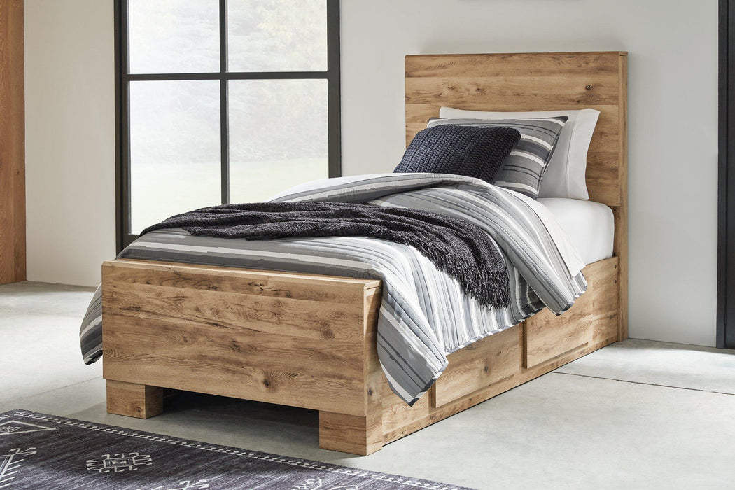 Hyanna Bed with 1 Side Storage - MR ZEE FURNITURE