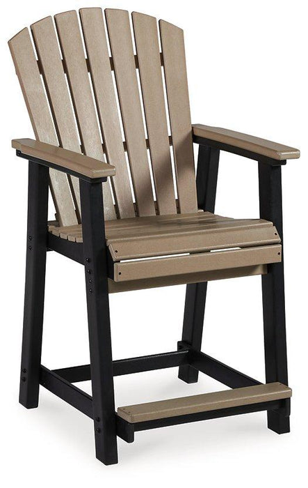 Fairen Trail Outdoor Counter Height Bar Stool (Set of 2) - MR ZEE FURNITURE