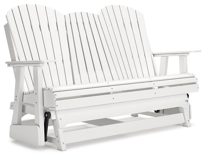 Hyland wave Outdoor Glider Loveseat - MR ZEE FURNITURE