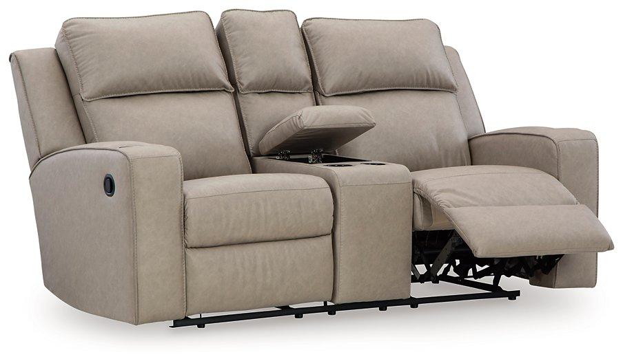 Lavenhorne Reclining Loveseat with Console - MR ZEE FURNITURE