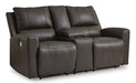 Boxmere Power Reclining Loveseat with Console - MR ZEE FURNITURE