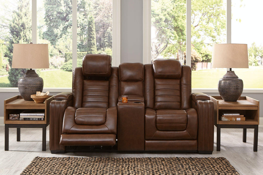 Backtrack Power Reclining Loveseat - MR ZEE FURNITURE