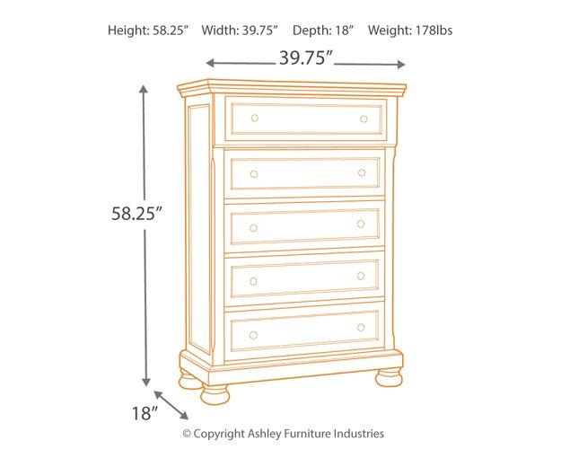 Flynnter Chest of Drawers - MR ZEE FURNITURE