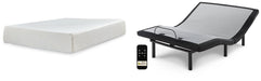 Chime 12 Inch Memory Foam Mattress Set - MR ZEE FURNITURE