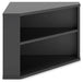 Otaska Home Office Corner Bookcase - MR ZEE FURNITURE