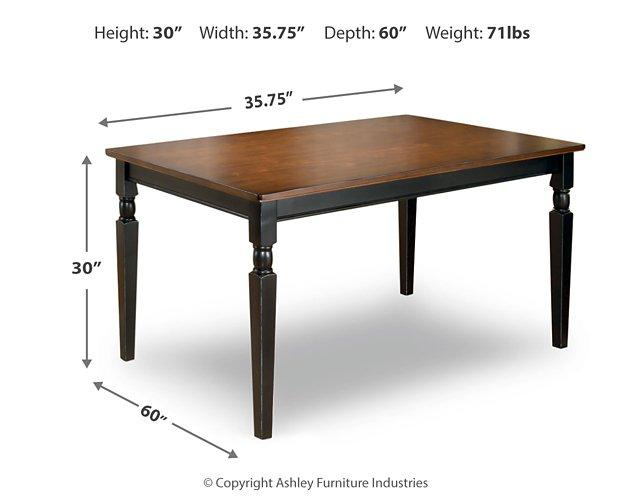 Owingsville Dining Table - MR ZEE FURNITURE