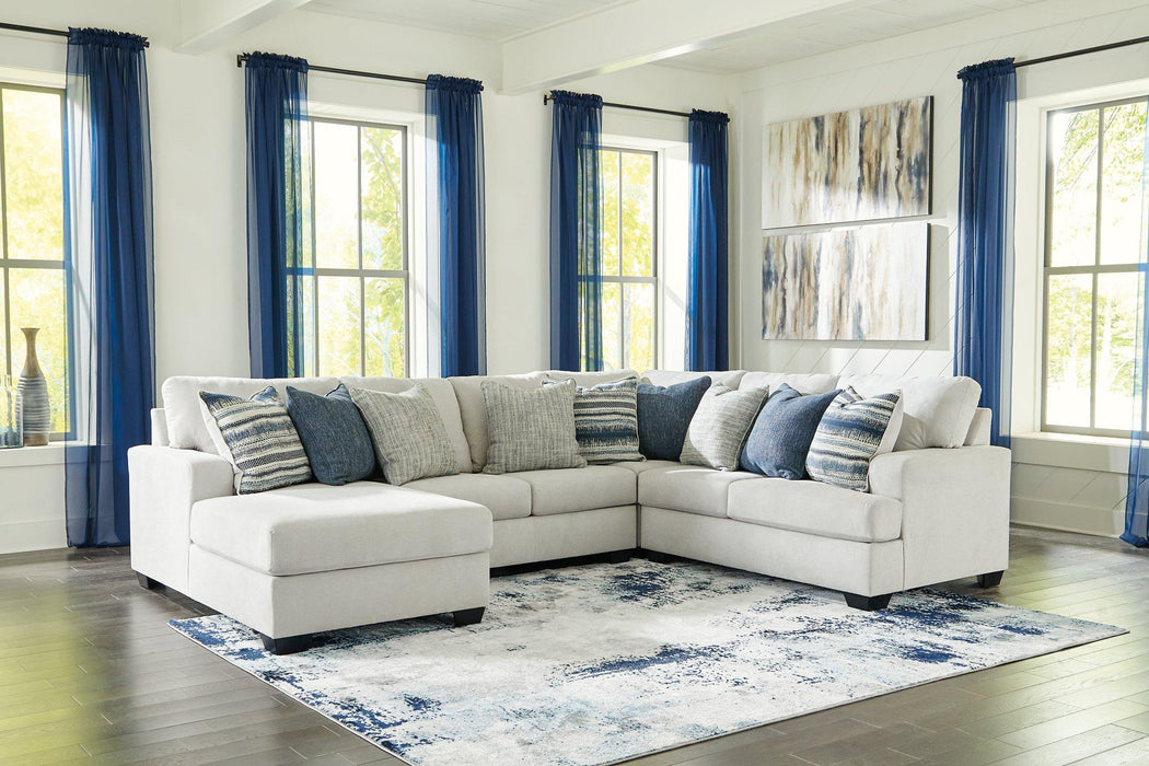 Lowder Sectional with Chaise - MR ZEE FURNITURE