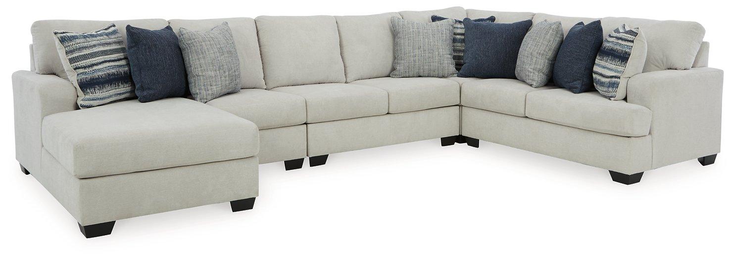 Lowder Sectional with Chaise - MR ZEE FURNITURE